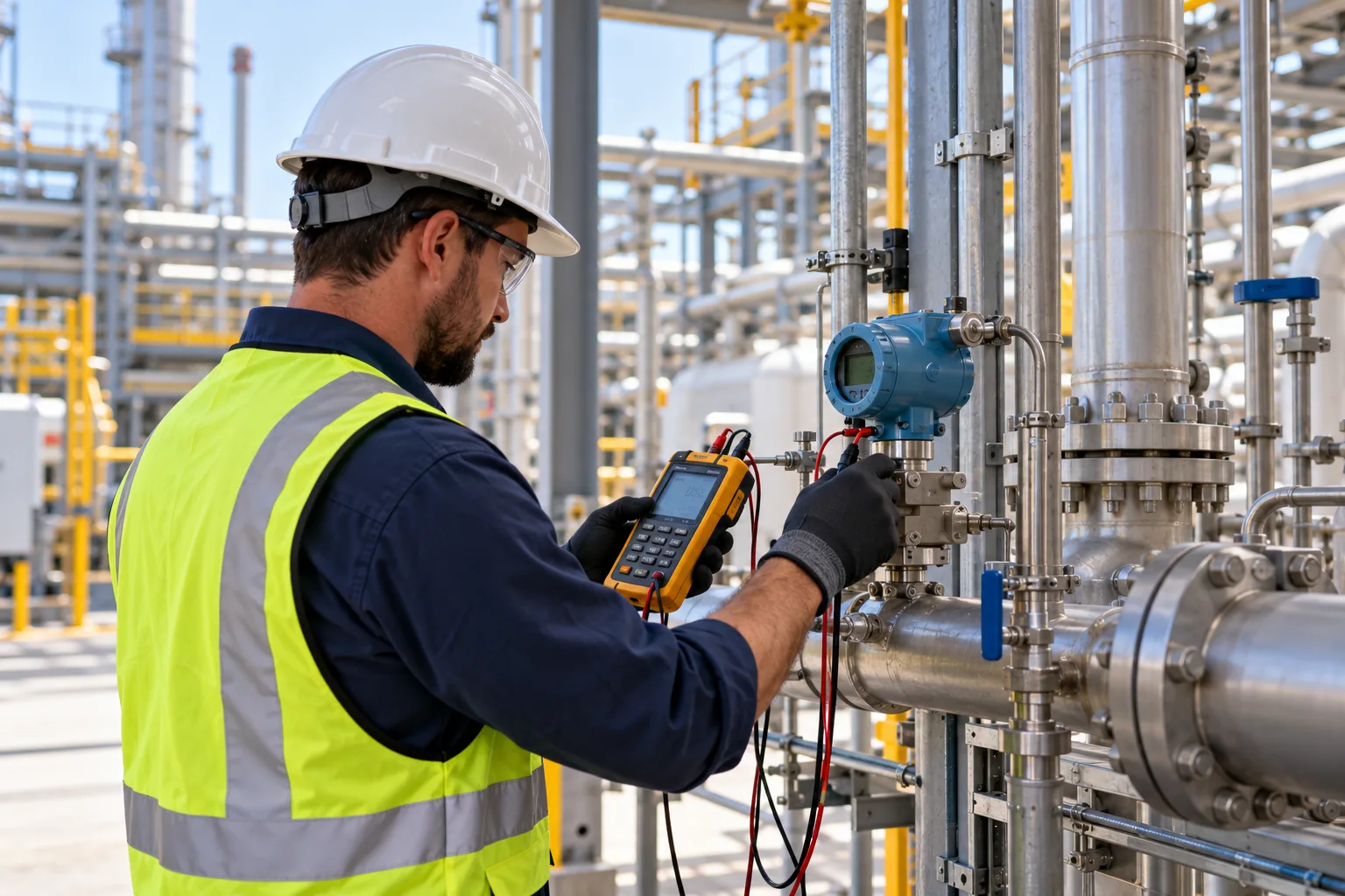 Process instrumentation calibration