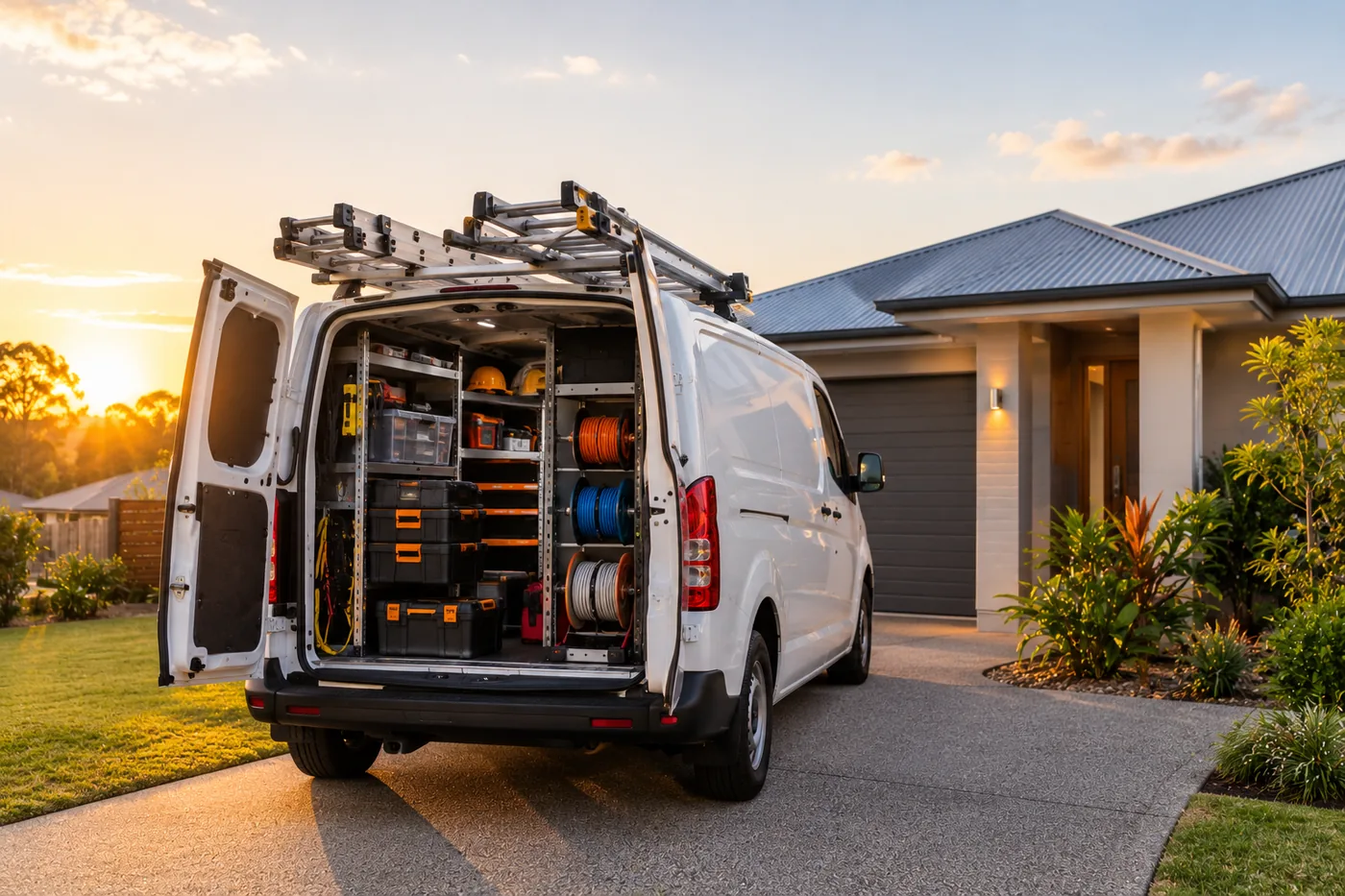UVI Electrical team on site